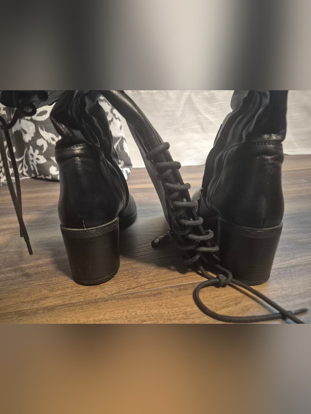 GEOX Respira Leather Knee-High Boots - Picture 13 of 16